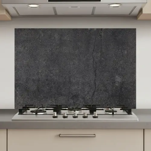 Beton - Zwart - Grijs - Rustiek - Industrieel keuken achterwand spatscherm klein -3d_website