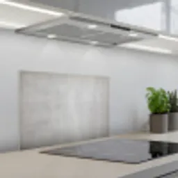 Beton - Grijs - Cement - Industrieel - Structuur keuken achterwand spatscherm klein -3d_schuin