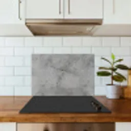 Beton - Grijs - Patronen keuken achterwand spatscherm klein 900 -sfeer2