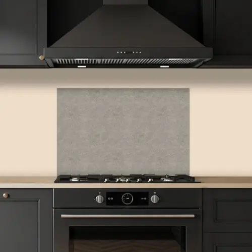 Beton - Grijs - Patronen - Industrieel keuken achterwand spatscherm klein 900 -sfeer1
