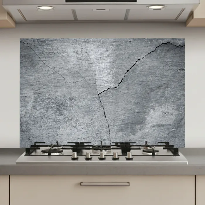 Beton - Grijs - Scheur keuken achterwand spatscherm klein -3d_website