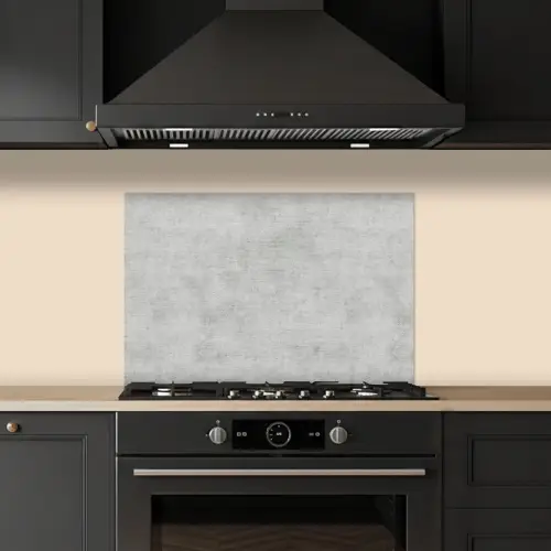 Beton - Grijs - Industrieel - Patroon keuken achterwand spatscherm klein 900 -sfeer1