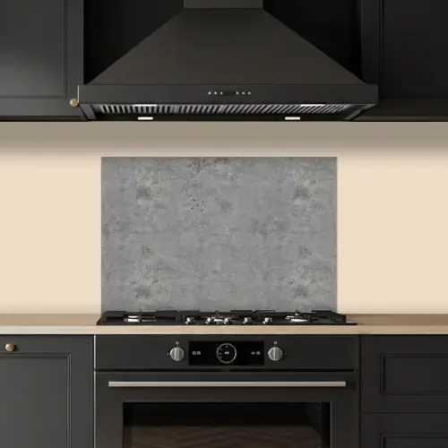 Beton - Industrieel - Patronen keuken achterwand spatscherm klein 900 -sfeer1