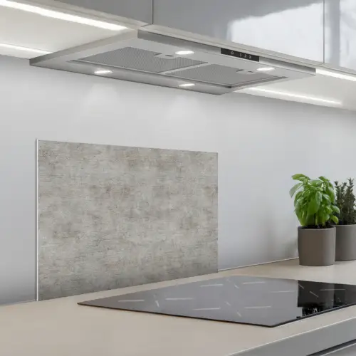 Beton - Oud - Grijs - Patronen keuken achterwand spatscherm klein 900 -3d_schuin