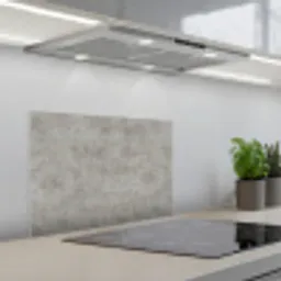 Beton - Oud - Grijs - Patronen keuken achterwand spatscherm klein 900 -3d_schuin
