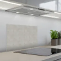 Beton - Patroon - Abstract keuken achterwand spatscherm klein 900 -3d_schuin