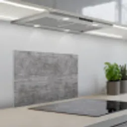 Beton - Patroon - Antiek keuken achterwand spatscherm klein 900 -3d_schuin
