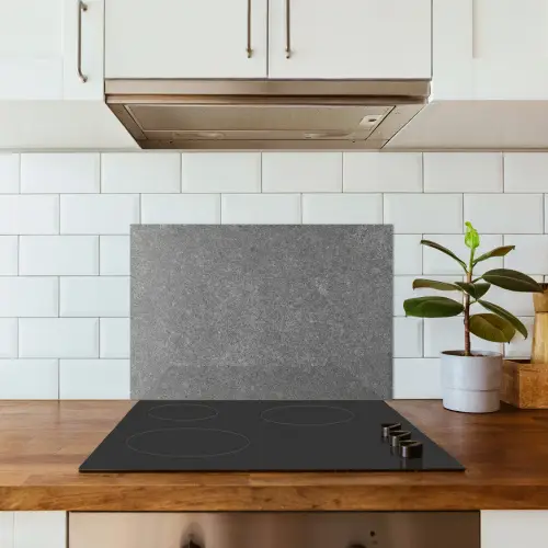 Beton - Patronen - Cement - Vintage - Textuur - Rustiek keuken achterwand spatscherm klein -sfeer2