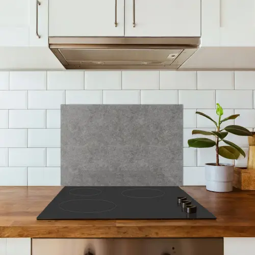 Beton - Textuur - Patronen keuken achterwand spatscherm klein 900 -sfeer2