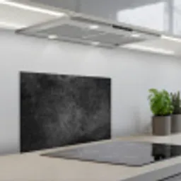 Beton - Structuur - Retro - Zwart - Grijs - Rustiek keuken achterwand spatscherm klein -3d_schuin