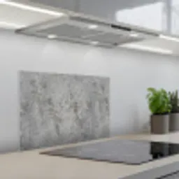 Beton - Muur - Industrieel - Patronen keuken achterwand spatscherm klein 900 -3d_schuin