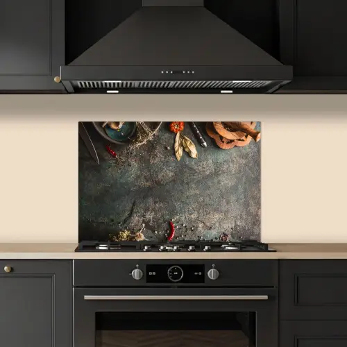 Culinaire Kunstenaarspalet keuken achterwand spatscherm klein -sfeer1