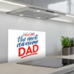 Papa - Vaderdag - Spreuken keuken achterwand spatscherm klein -3d_schuin