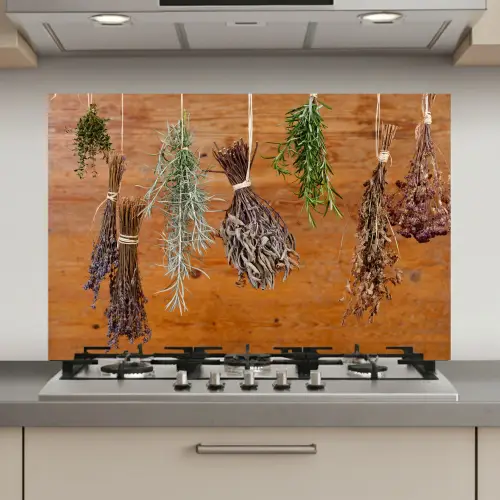 Gedroogde kruiden keuken achterwand spatscherm klein -3d_website