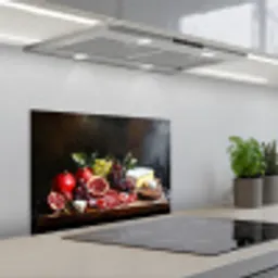 Borrelplank - Stilleven - Vintage keuken achterwand spatscherm klein -3d_schuin