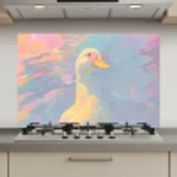 Eend - Zonnebril - Water keuken achterwand spatscherm klein -3d_website