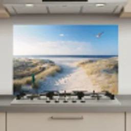 Duin - Meeuw - Strand - Zee - Zon keuken achterwand spatscherm klein -3d_website