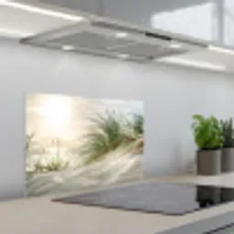 Duin - Waddeneilanden - Water keuken achterwand spatscherm klein -3d_schuin