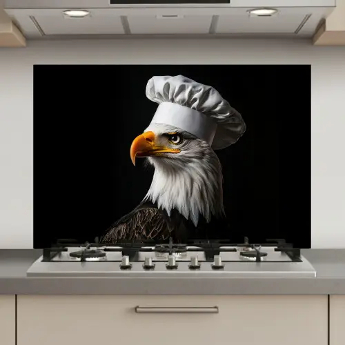 Arend -Amerika - Koksmuts - Vogel - Stoer keuken achterwand spatscherm klein -3d_website