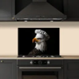 Arend -Amerika - Koksmuts - Vogel - Stoer keuken achterwand spatscherm klein -sfeer1