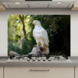 Arend - Hout - Wit - Planten keuken achterwand spatscherm klein -3d_website