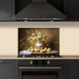 Paaseieren - Stilleven - Vaas keuken achterwand spatscherm klein -sfeer1
