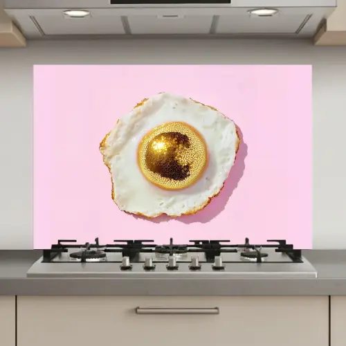 Ei - Disco - Ontbijt - Glitter keuken achterwand spatscherm klein -3d_website