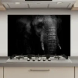 Olifant - Dier - Portret keuken achterwand spatscherm klein -3d_website