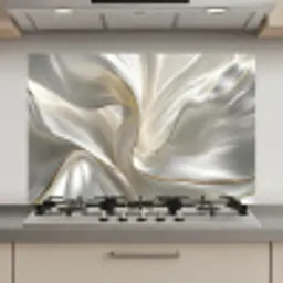 Stof - Plooien - Goud keuken achterwand spatscherm klein -3d_website