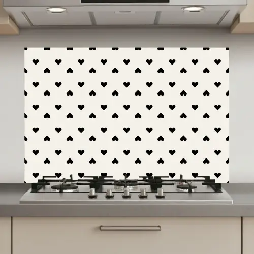 Vet - Liefde - Wit - Zwart keuken achterwand spatscherm klein 900 -3d_website