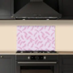 Veren - Paars - Wit keuken achterwand spatscherm klein 900 -sfeer1