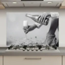 Feestelijk - Champagne - Discobal keuken achterwand spatscherm klein -3d_website