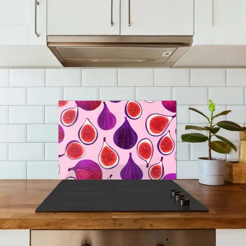Vijgen - Roze - Paars keuken achterwand spatscherm klein -sfeer2