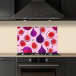 Vijgen - Roze - Paars keuken achterwand spatscherm klein -sfeer1
