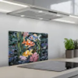 Vissen - Koraal - Zee - Mozaïek keuken achterwand spatscherm klein -3d_schuin
