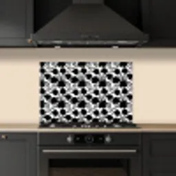 Bloemen -  Patroon - Decoratief keuken achterwand spatscherm klein 900 -sfeer1