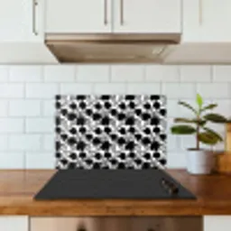 Bloemen -  Patroon - Decoratief keuken achterwand spatscherm klein 900 -sfeer2