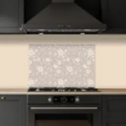 Bloemen - Blaadjes - Patroon keuken achterwand spatscherm klein 900 -sfeer1