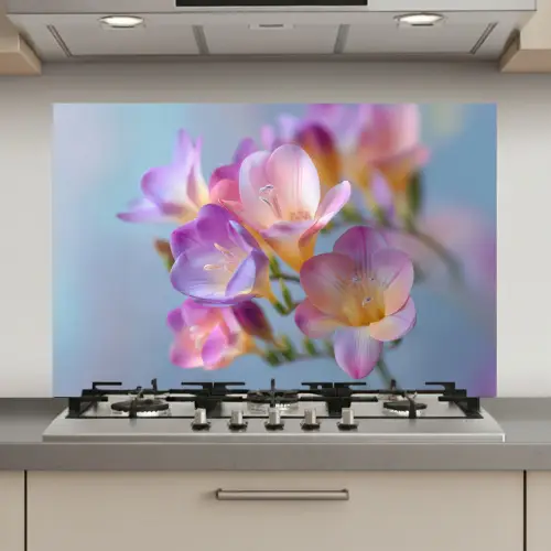 Bloemen - Paars - Overloop - Meeldraden keuken achterwand spatscherm klein -3d_website