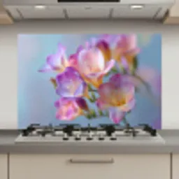 Bloemen - Paars - Overloop - Meeldraden keuken achterwand spatscherm klein -3d_website