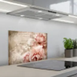 Bloemen - Rozen - Boek - Kunst keuken achterwand spatscherm klein -3d_schuin