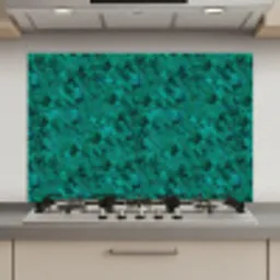 Vloeiend - Olie - Verf - Groen keuken achterwand spatscherm klein 900 -3d_website