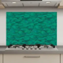 Vloeiend - Olie - Texturen - Groen keuken achterwand spatscherm klein 900 -3d_website