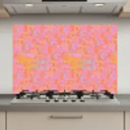 Vloeiend - Verf - Perzik keuken achterwand spatscherm klein 900 -3d_website
