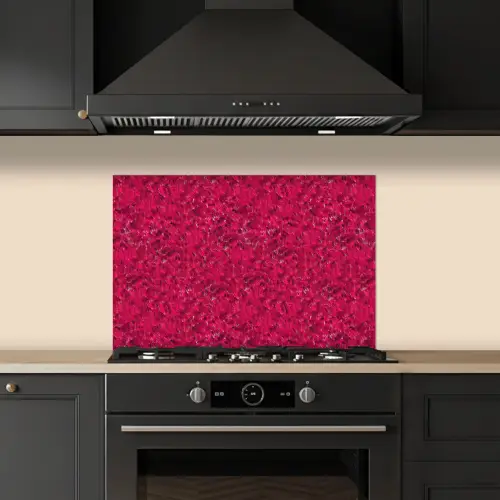 Vloeiend - Verf - Texturen - Rood keuken achterwand spatscherm klein 900 -sfeer1