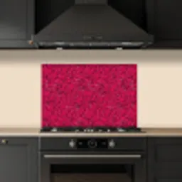 Vloeiend - Verf - Texturen - Rood keuken achterwand spatscherm klein 900 -sfeer1