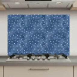 Frans - Citroen -  Stippen - Wit - Blauw keuken achterwand spatscherm klein 900 -3d_website