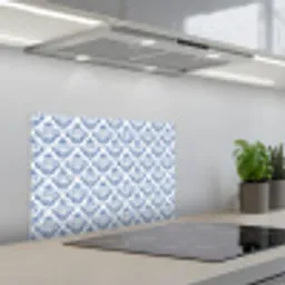 Frans - Citroen - Royaal  - Blauw - Wit keuken achterwand spatscherm klein 900 -3d_schuin