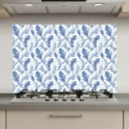 Frans - Citroen - Bladeren  - Blauw keuken achterwand spatscherm klein 900 -3d_website