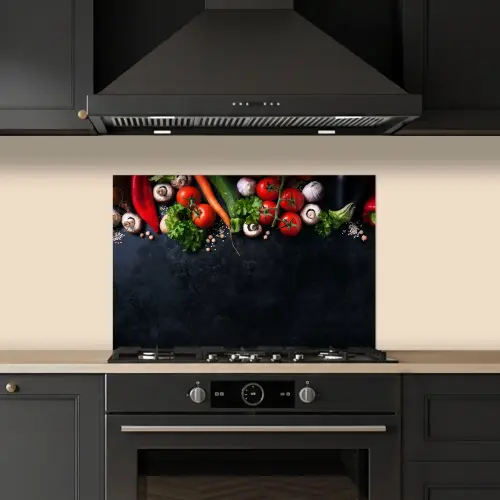 Verse Oogst in de Keuken keuken achterwand spatscherm klein -sfeer1